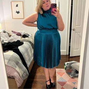 Nanette Lepore pleated dress